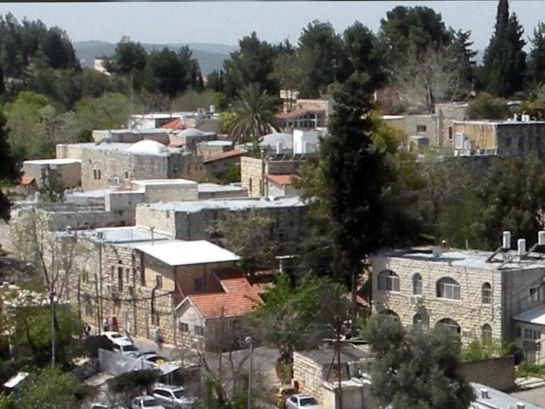 View of Kfar Shaul psychiatric hospital in Jerusalem, where a patient was found dead and another is suspected