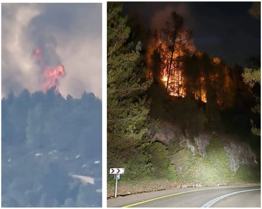 Pembakaran hutan berhampiran hospital di Baitulmaqdis