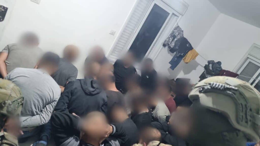 Police operation in East Jerusalem exposed hideout with 33 illegal residents