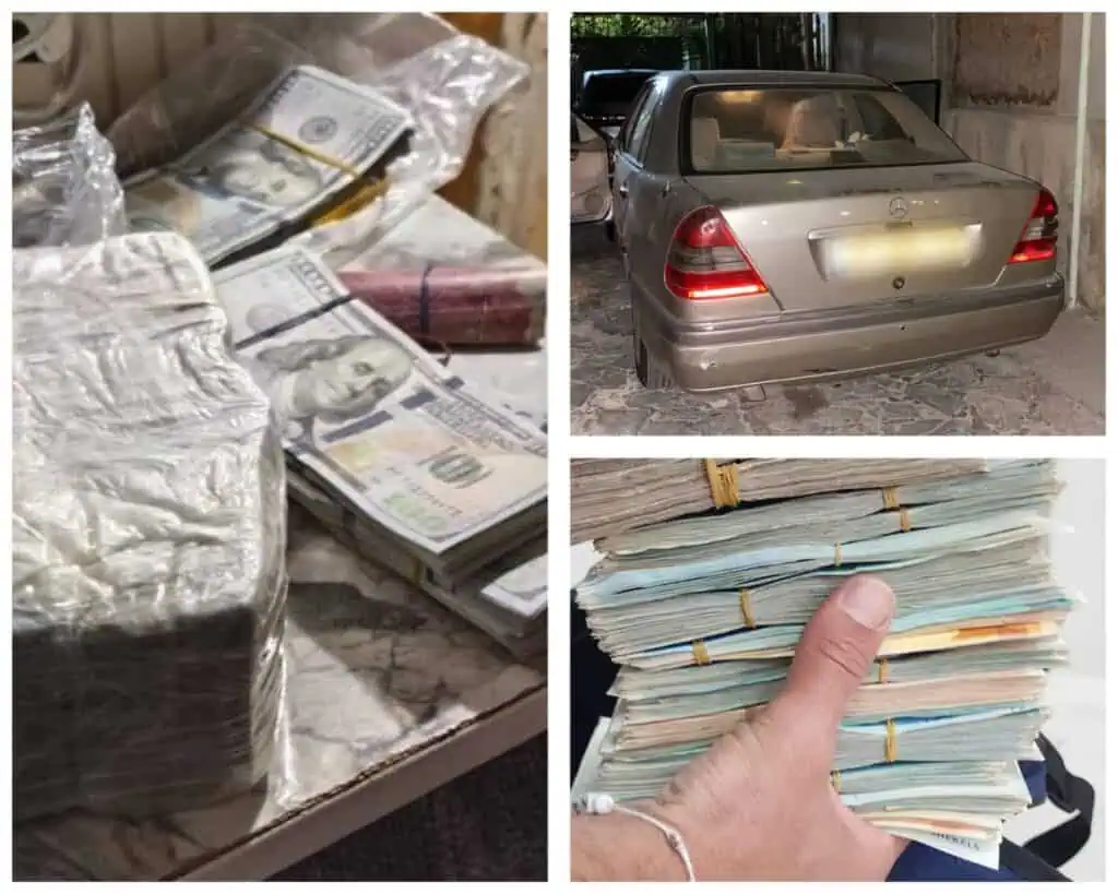 Wang tunai dan kereta mewah dirampas di Timur Baitulmaqdis dalam serbuan polis sebagai sebahagian daripada perjuangan ekonomi menentang keganasan