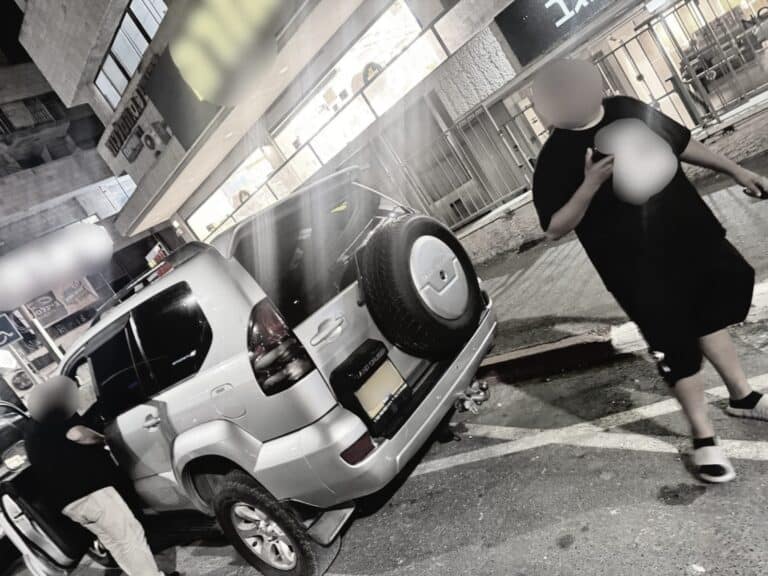 Jerusalem police discovered a 13-year-old boy driving alone in Beit Safafa he