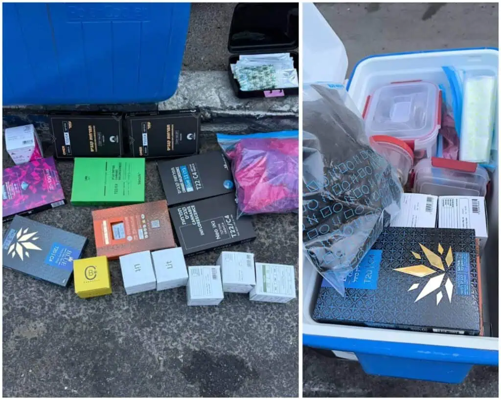 Cooler penuh cannabis dan hash cookies ditemui dalam kereta dekat Jerusalem