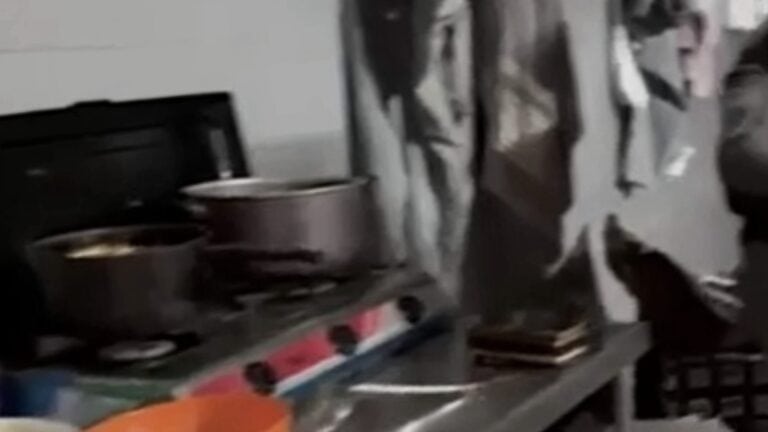 Jerusalem Police found illegal Palestinian workers hiding in a container and a makeshift kitchen in an Arab village near the city