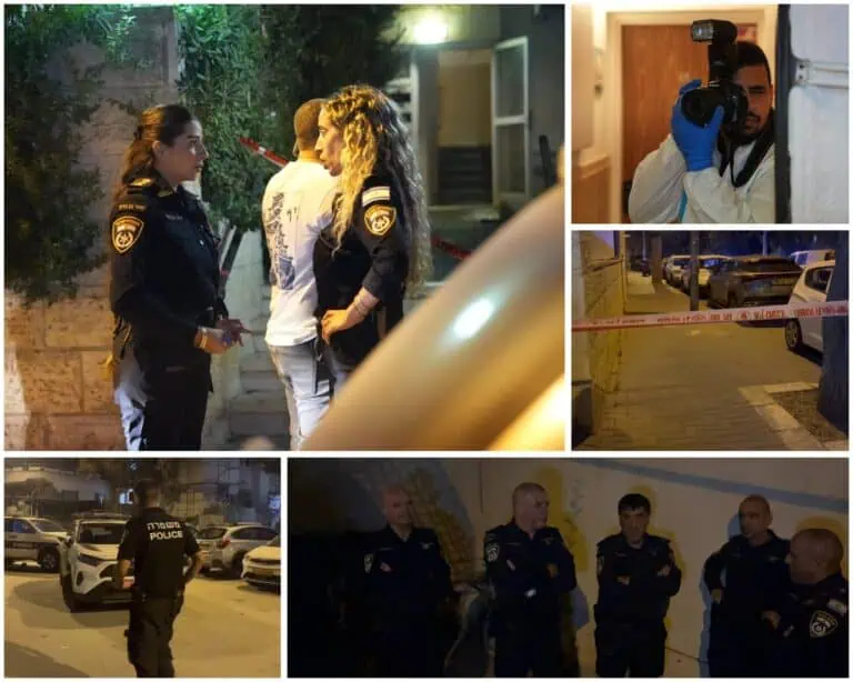 Lokasi pembunuhan di Kiryat Menachem, Baitulmaqdis pada Tahun Baru Yahudi