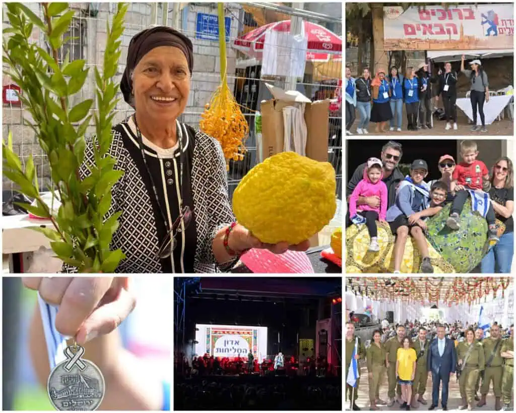 Baitulmaqdis 2025 dengan lawatan selichot, pasar Sukkot, sukkah gergasi Datuk Bandar dan Perarakan Jerusalem